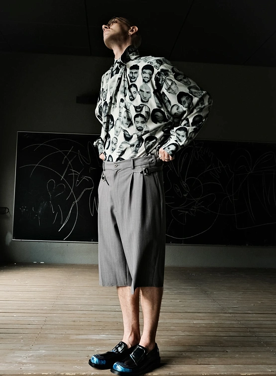 Шорты Magliano Regolatore Santa Rosalia Grey