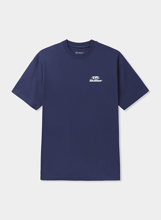 Футболка Butter Goods Organic Tee Navy