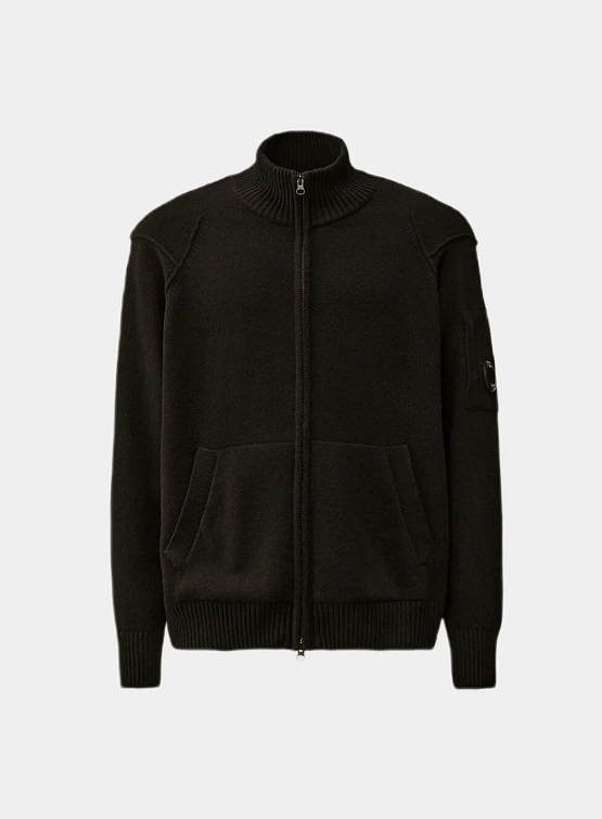 Кардиган C.P. Company Lambswool GRS Black