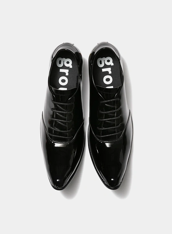 Дерби GROUNDS Baby Jewelry Pointy Black