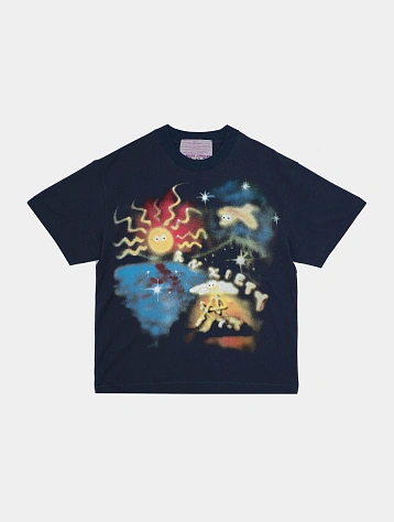 Футболка Jungles Jungles Anxiety Airbrush SS Tee Navy