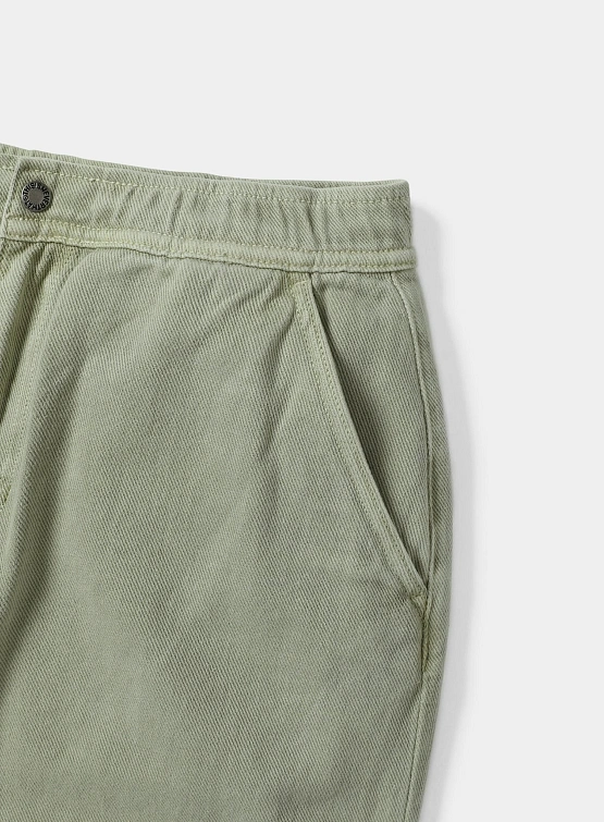 Брюки thisisneverthat Overdyed Twill Pant - Updated Beige