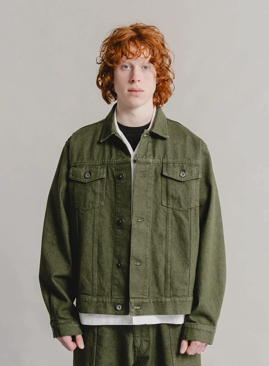 Джинсовая куртка Heresy Alga Green