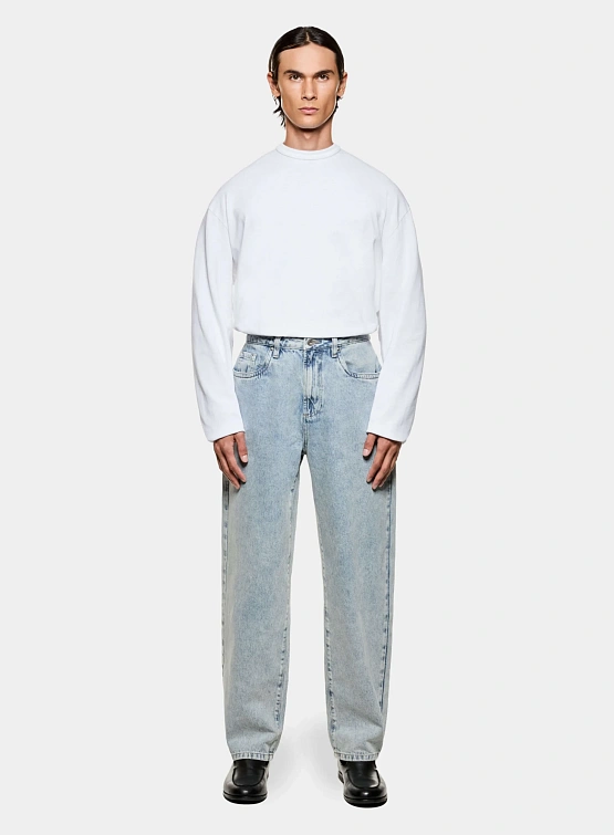 Джинсы MKI MIYUKI ZOKU Denim Classic Wash Bleach