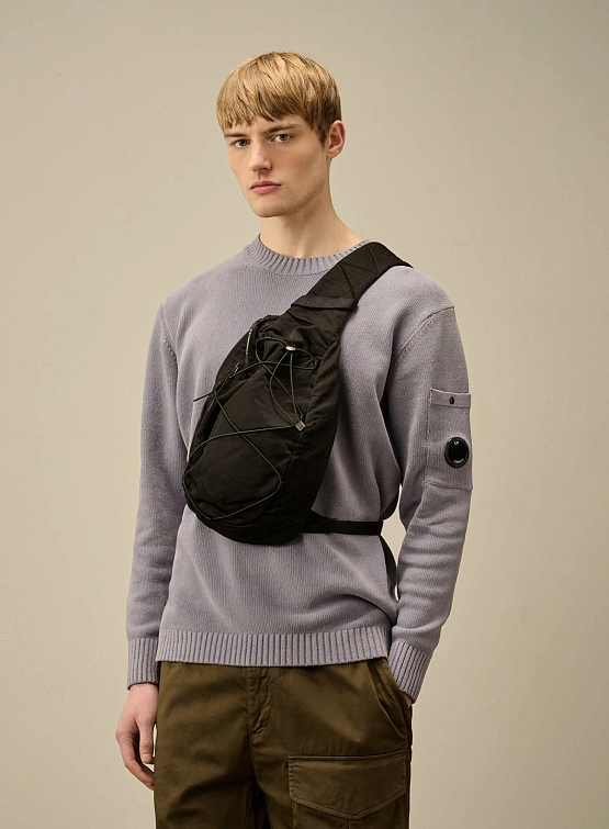 Рюкзак C.P. Company Nylon B Crossbody Rucksack Black