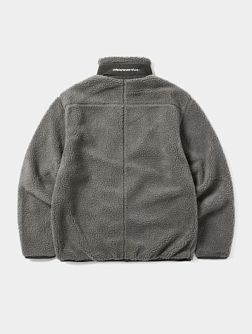 Куртка thisisneverthat Sherpa Fleece Jacket Charcoal