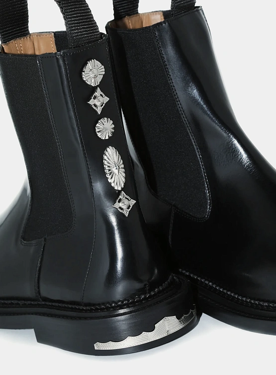 Челси TOGA Side Gore Leather Black