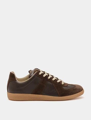 Кеды Maison Margiela Replica Low Top Brown