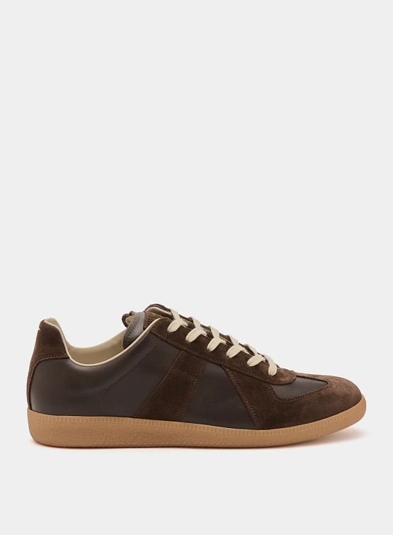 Кеды Maison Margiela Replica Low Top Brown