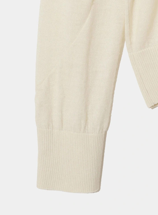 Женская водолазка UNDERCOVER Asymmetrical Off White