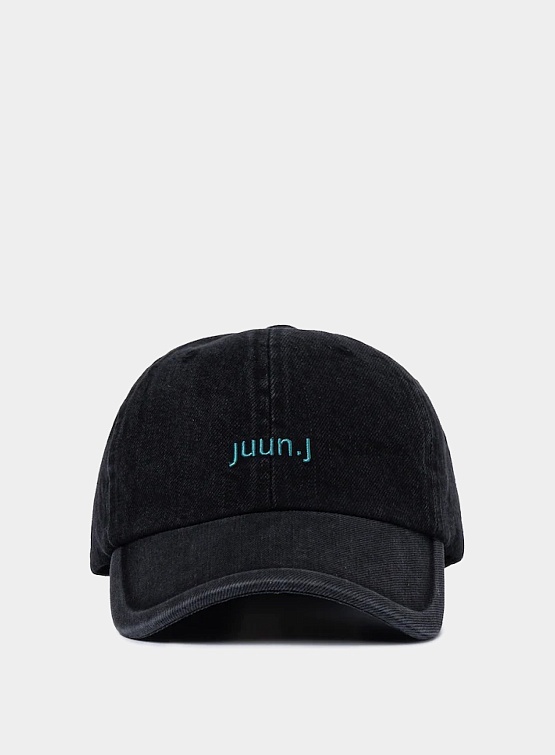 Кепка JUUN.J Mouvement Embroidered Denim Cap