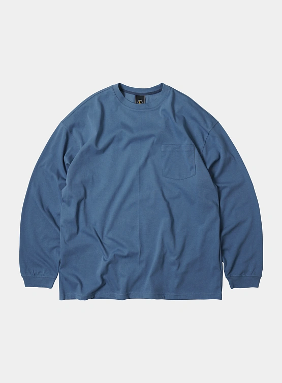 Лонгслив FrizmWORKS Oversized Pocket Tee Blue