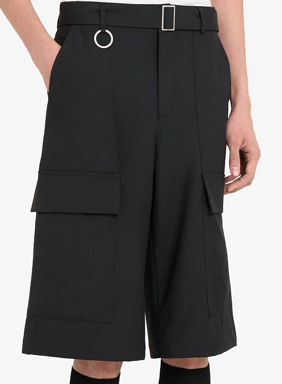 Шорты Études Wool Suit Shorts Black