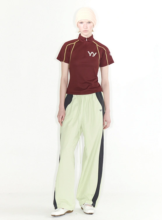 Брюки OPEN YY Color Block Pants Mint