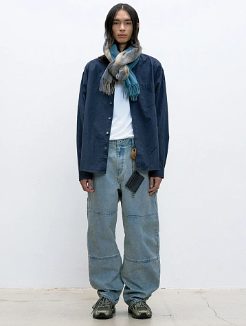 Джинсы COOR Oxford Washing Double Knee Washed Blue