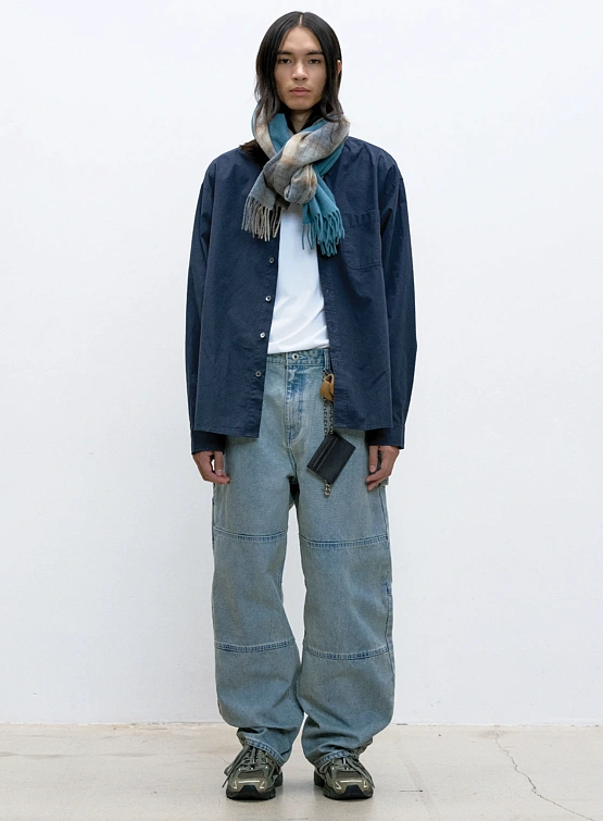 Джинсы COOR Oxford Washing Double Knee Washed Blue