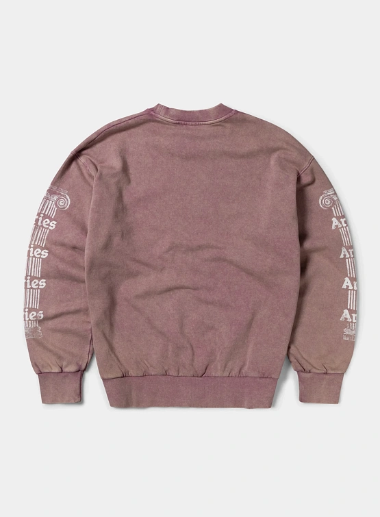 Свитшот ARIES Aged Ancient Column Sweat Pink
