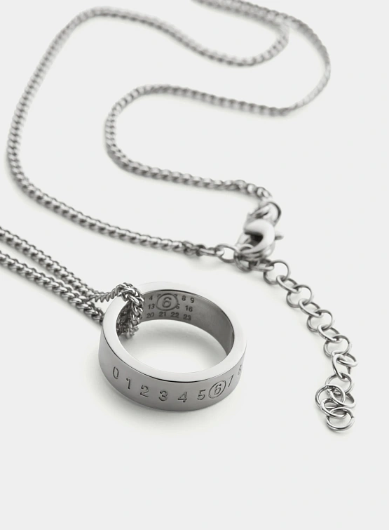 Ожерелье MM6 Maison Margiela Numeric Pendant