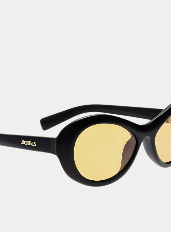 Очки JACQUEMUS Rond Matt Black