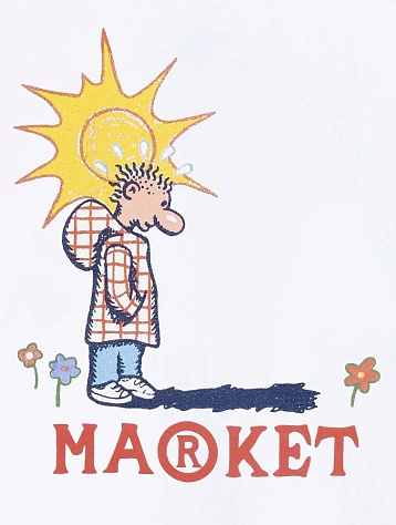 Футболка MARKET Shadow Work T-Shirt White