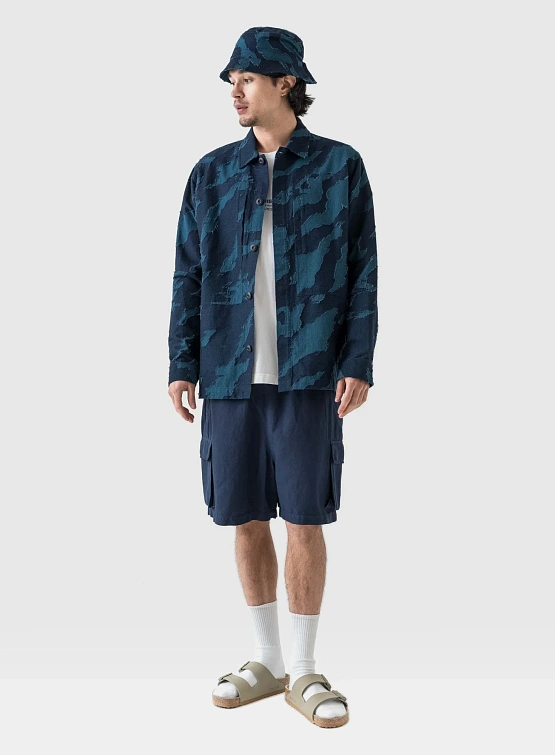 Панама MAHARISHI 6063 Indigo Bonsai Bucket Hat Indigo