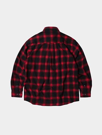 Рубашка FrizmWORKS Ombre Flannel Red