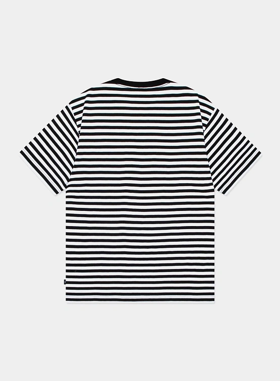 Футболка LMC Emb Bear Stripe Tee Black