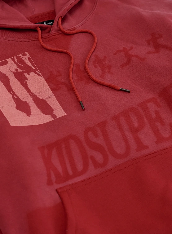 Худи KidSuper Sun Faded Red
