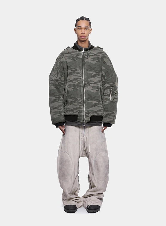 Бомбер ARNODEFRANCE Camo Bomber Woodland