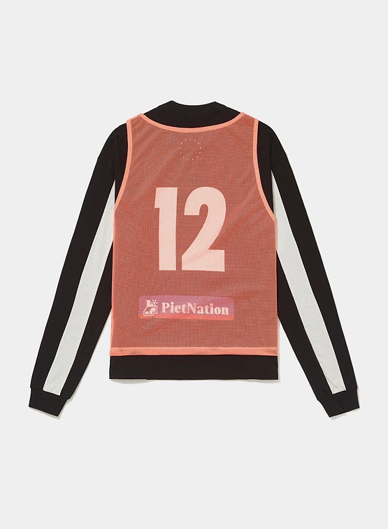 Лонгслив PIET Vest Long Sleeve Black