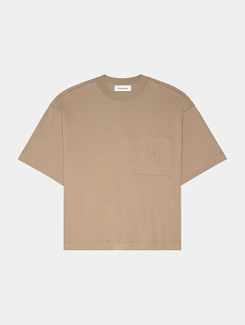 Футболка Études Oversized Pocket É Beige