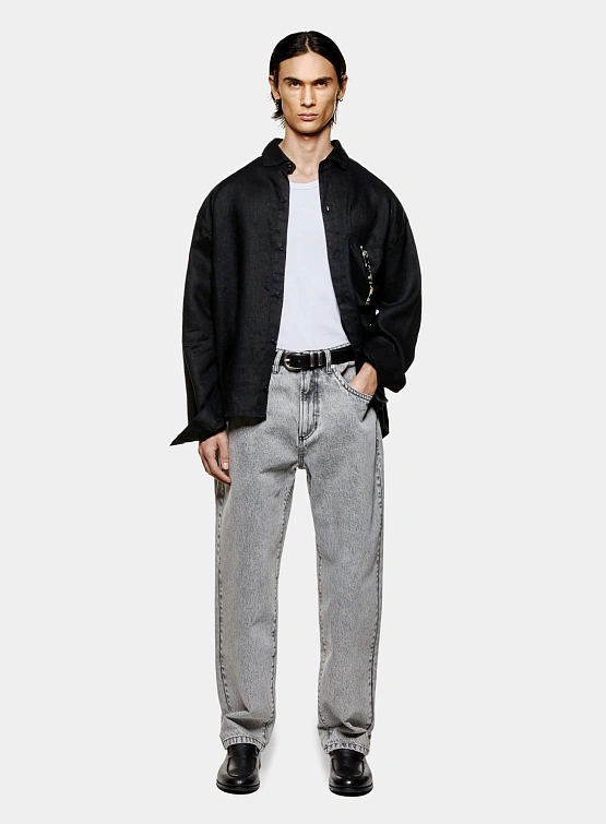 Рубашка MKI MIYUKI ZOKU Linen Box Dress Black