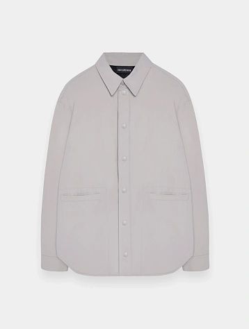 Овершот Han Kjøbenhavn Oversized Padded Overshirt Light Grey