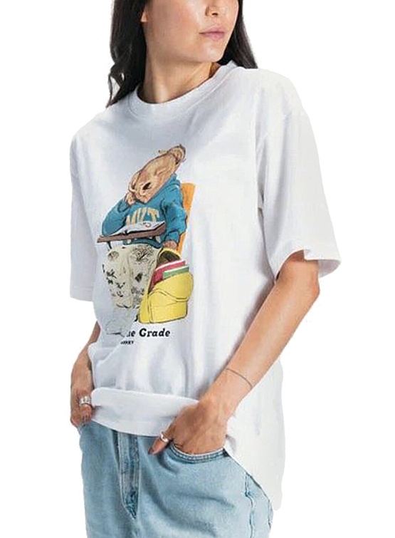 Футболка MARKET Making the Grade Bear White