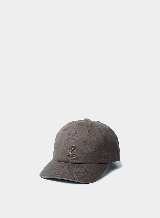 Кепка Kangol Washed Baseball Smog