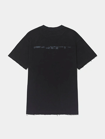 Футболка PIET x OAKLEY Caution Ripped Vintage Black