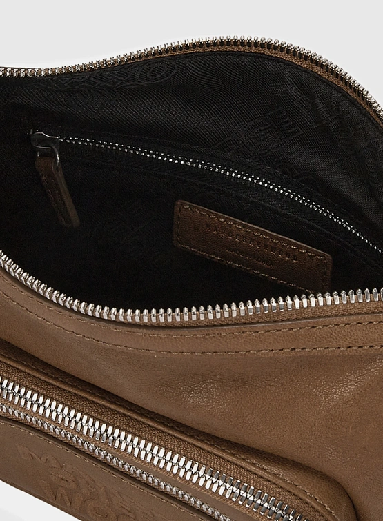 Женская сумка MARGESHERWOOD Outpocket Hobo Mini Vintage Camel