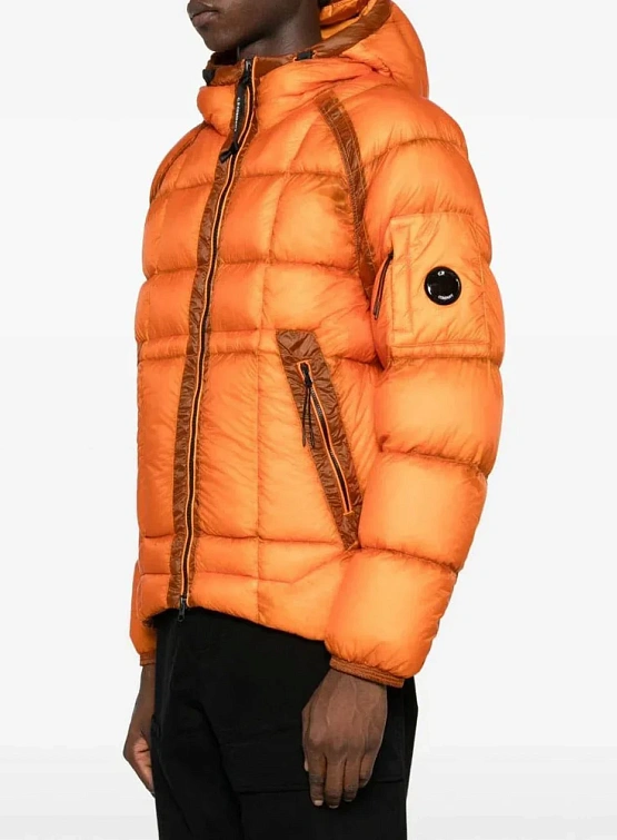 Пуховик C.P. Company D.D. Shell Hooded Russet Orange