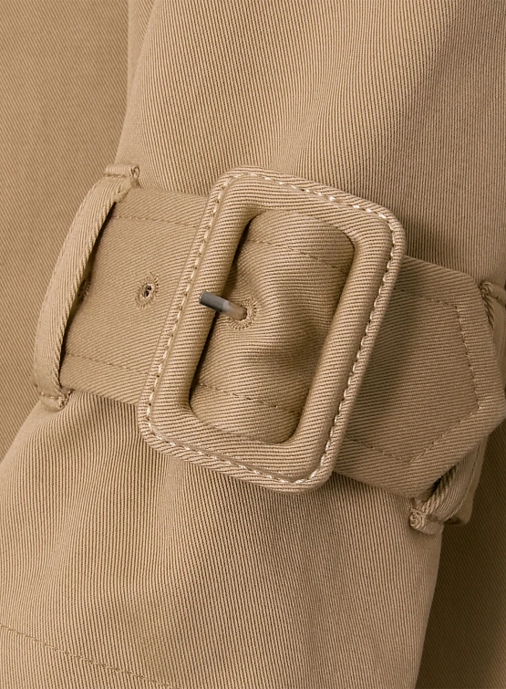 Женский тренч MUGLER Dropped Beige