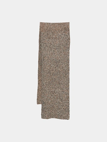 Шарф Song for the Mute Cable Knit Melange Taupe