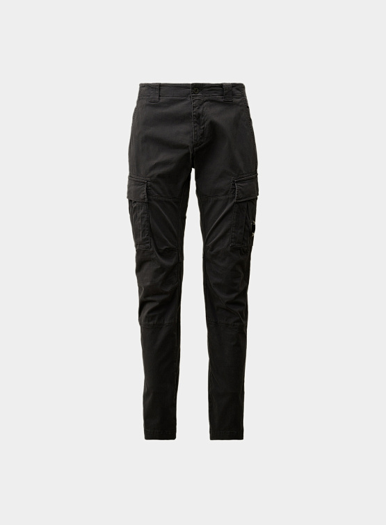 Брюки C.P. Company Stretch Sateen Lens Double Black Sand