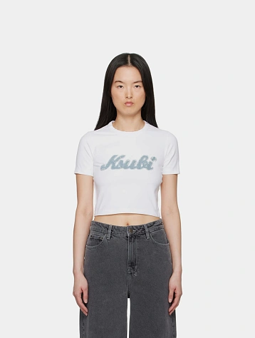 Женская футболка Ksubi Homerun Baby White