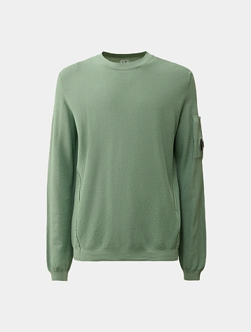 Свитшот C.P. Company Cotton Crepe Knit Green Bay