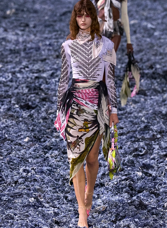 Женская сумка Diesel Play Shoulder Lime/Pink