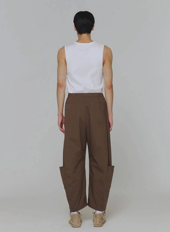 Брюки AMOMENTO Pocket Work Pants Brown