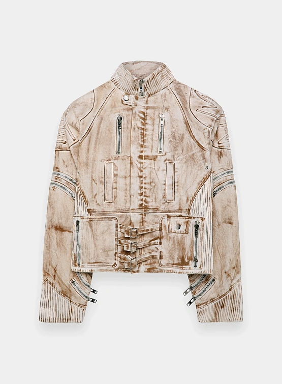 Куртка NO/FAITH STUDIOS Denim Motorcycle Jacket