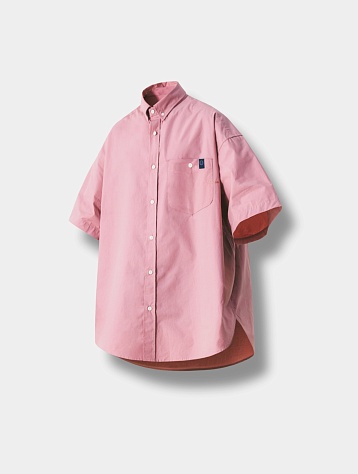 Рубашка ANGLAN Elementary Pocket Big Half Shirt Indi Pink