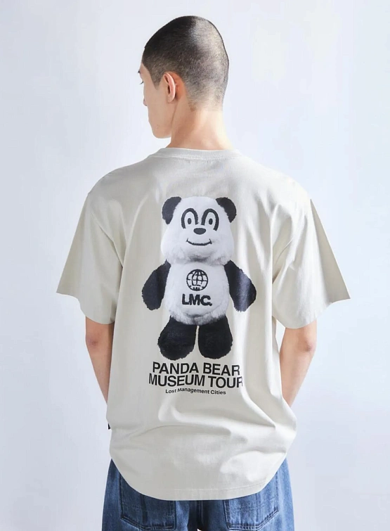 Футболка LMC Panda Bear Museum Tour Tee Sand