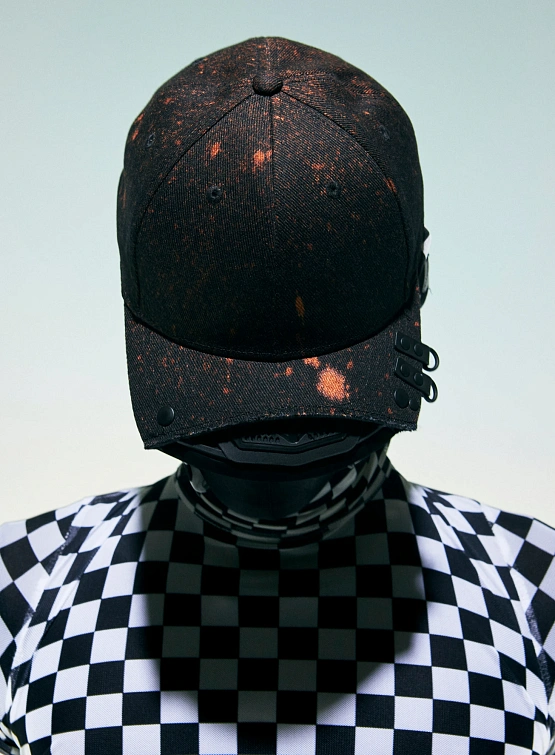 Кепка INNERRAUM Object C52 Cropped Baseball Acid Drops