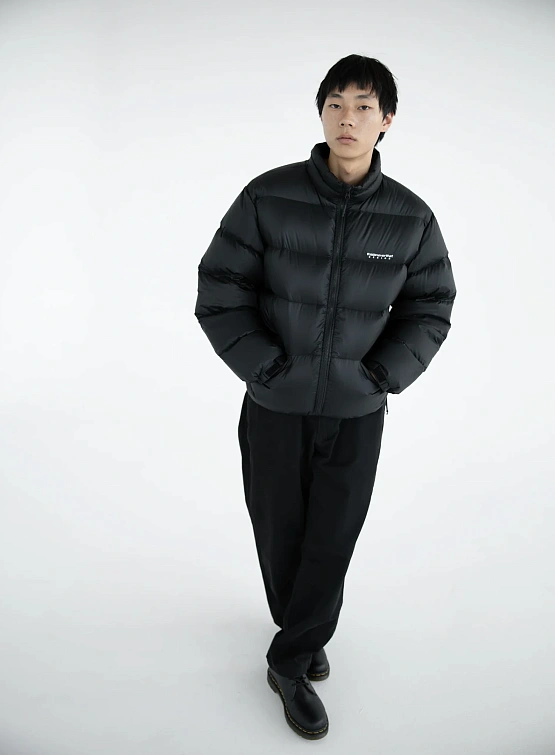 Пуховик thisisneverthat DSN Down Puffer Black